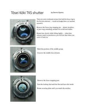 Andere shutter Oyama