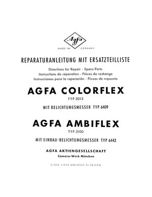 Agfa Camera Colorflex