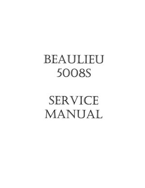 Beaulieu Camera 5008