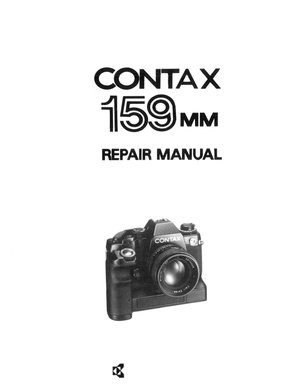 Contax Camera 159Mm