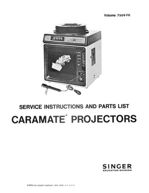 Singer Projector Caramate