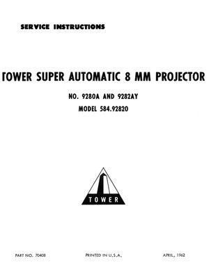 Tower Projector 9280 82