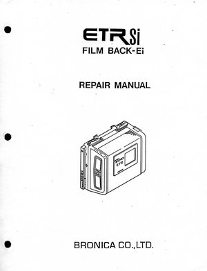 Bronica etrsi film back