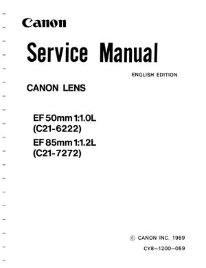 Canon 50l 85l