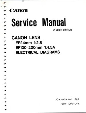 Canon EF24mmf28 EF100 200mm f45