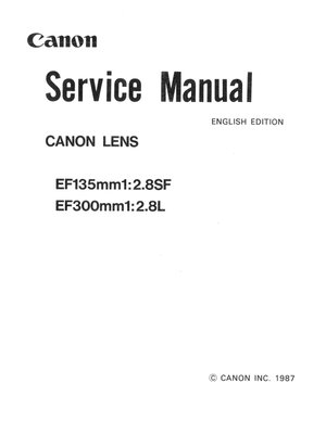 Canon lens 135