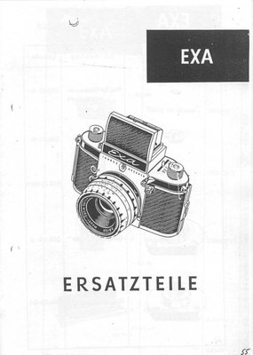 Exakta Exa Ersatzteile