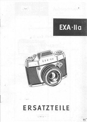 Exakta Exa IIa Ersatzteile