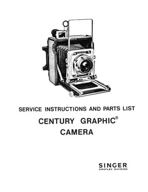 Graflex camera century graphic