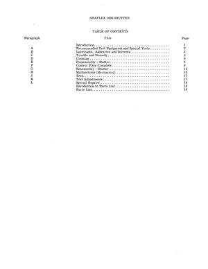 Graflex shutter 1000