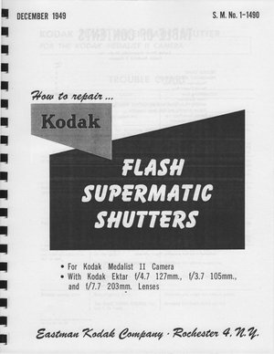 Kodak Flash Supermatic Shutter