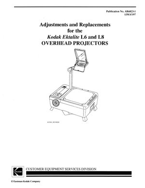 Kodak projector ektalitel6 l8
