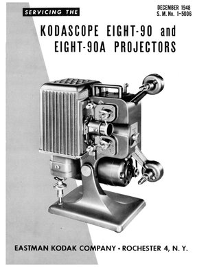 Kodak projector kodascope8 90