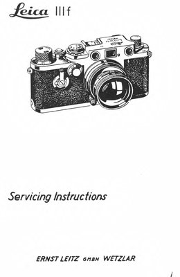 Leica IIIf Servicing
