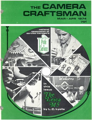 Leica M5 Camera Craftsman