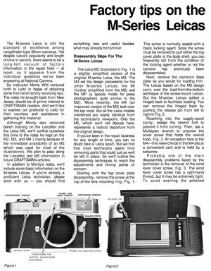 Leica m factory tips