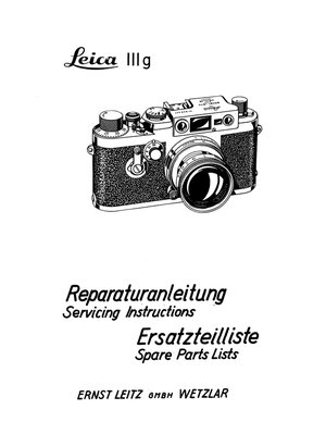 Leica camera iiig