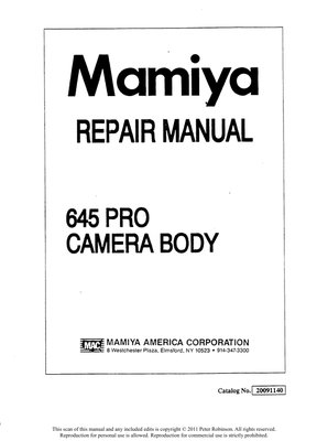 Mamiya 645 Pro