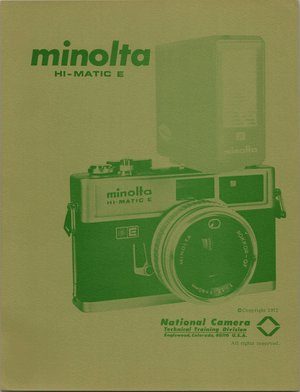 Minolta HiMatic E NatCam