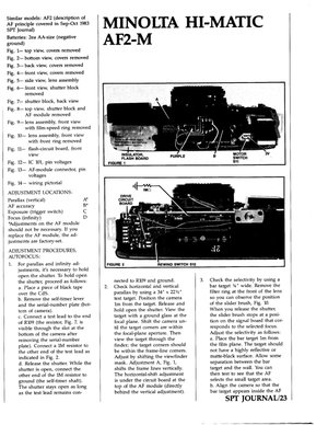 Minolta Hi Matic AF2M spt