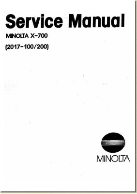 Minolta X700 OCR