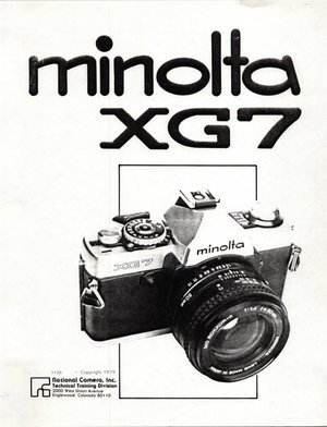 Minolta XG7 NatCam