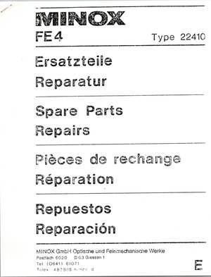 Minox FE4 Cube Flash
