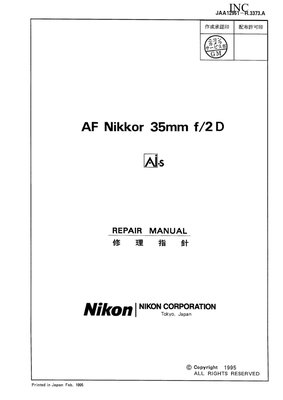 Nikon AF 35 2 D