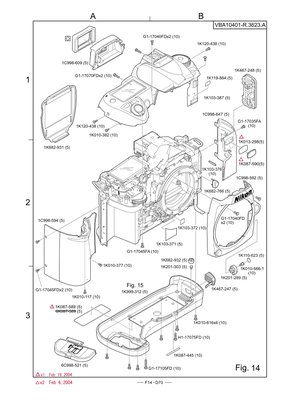 Nikon Digital D70 Exploded View