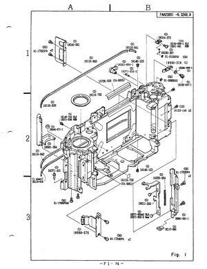 Nikon F4 Parts Diagramm