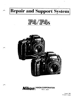 Nikon F4 and Support System