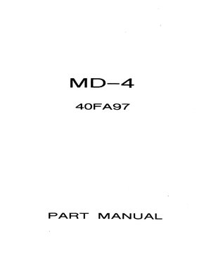 Nikon MD 4 Part