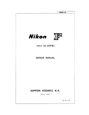 Nikon camera f