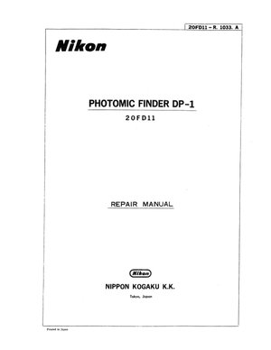 Nikon finder dp1