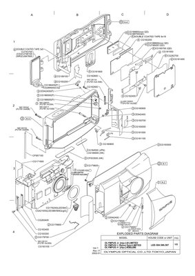 Olympus MjuII Parts