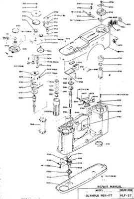 Olympus PenFT Diagrams