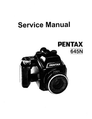Pentax camera 645n