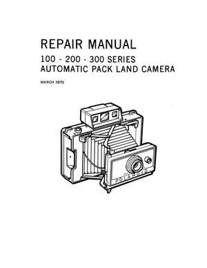 Polaroid camera 100 300