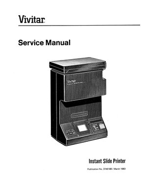 Vivitar slide printer