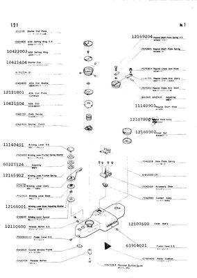 Yashica TL Electro Blueprints