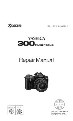 Yashica camera 300af