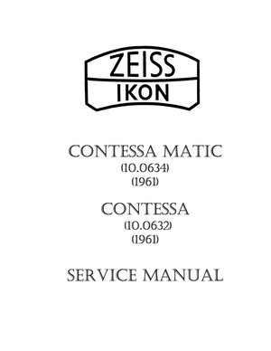 Zeiss camera contessa matic